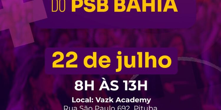 PSB Bahia promove Seminário de Formação para fortalecer pré-candidaturas femininas nas eleições de 2026